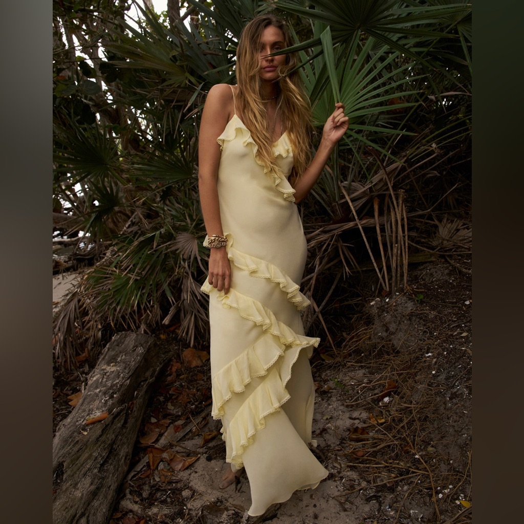 Loveshackfancy Rialto Yellow Summer Spring Dress